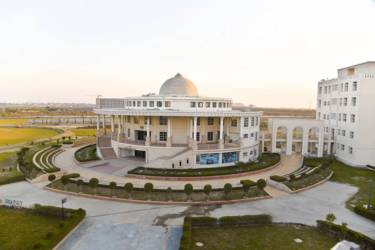 Campus view of Noida International University